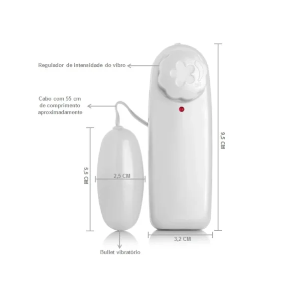 Loja Resolvidassa - Mini Bullet Branco-2