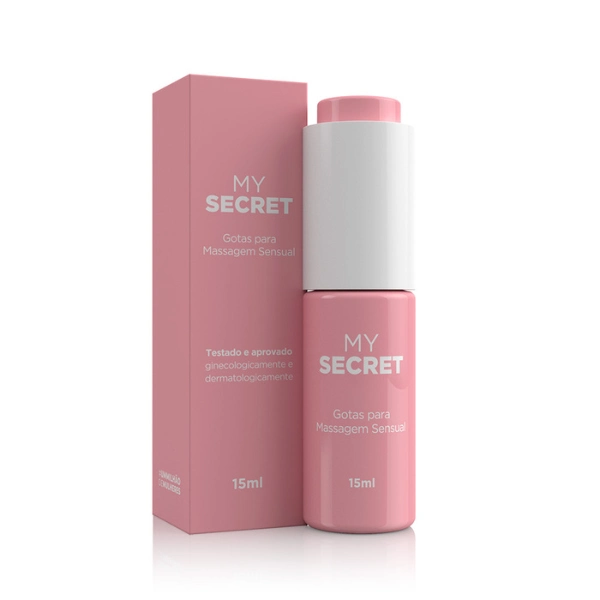 Gel Excitante Feminino My Secret em Gotas - 15ml - Image 4