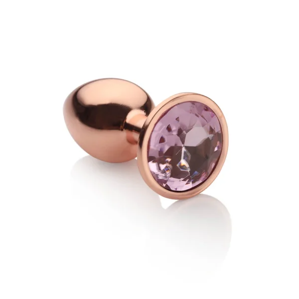 Plug Anal Metal Go Play Sam Rose Gold - 7 cm x 2,5 cm - Image 3